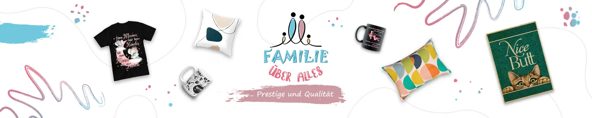 Banner for FAMILIE ÜBER ALLES